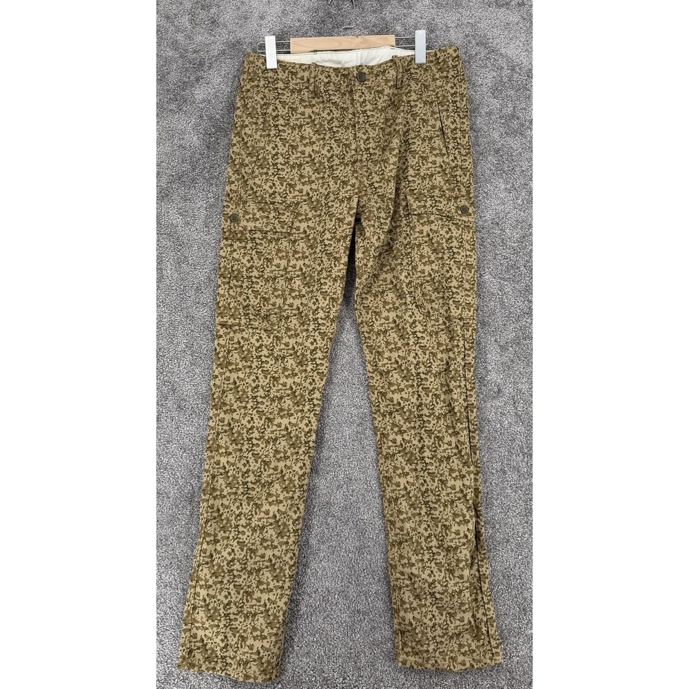 Mem's Slim Straight Camo Cargo Pants 32x34 Camouflage 13469-0005 Green